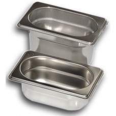 Bacinella Gastronorm Acciaio Inox GN 1/3 Altezza cm 20